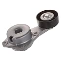 TUCAREST 38274 (W/AC; Smooth Pulley,Fit 4.6L/5.4L/6.8L) Belt Tensioner Pulley Fit For Fo-rd 03-14 E-150 Expedition, 02-10 Explorer, 05-10 Mustang/Lin-coln 02-14 Navigator [# 1L2E6B209CB 19111827]