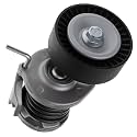 TUCAREST 38427 (Fits TDI w/2.0L 1968cc Diesel Turbo) Accessory Drive Belt Tensioner Pulley Assembly Fit For 10-13 Au-di A3 TDI /13-14 V-w Bee-tle 10-14 Golf 12-14 Passat TDI [# 038903315AN 49440]