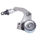 TUCAREST 39077 (For L4 1.8L - ENG. DESG:R18A1/R18A4) Accessory Drive Belt Tensioner Pulley Assembly Compatible With 2007-2011 Ho-nda Civic [# 31170RWK005 31170RWK015 5340316100]