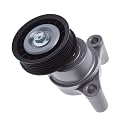 TUCAREST 39083 (Two Bolt Design) Accessory Drive Belt Tensioner Pulley Assembly Fit For 09-13 Cadi-llac Escalade/Chevy Avalanche Colorado Silverado 1500 /G-MC Canyon Yukon [# 89397 12609719 49436]
