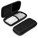 Tampon Storage Bag,2 pack Black Tampon Holder for Purse