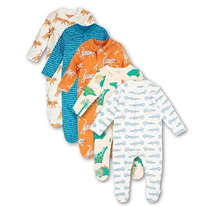 TuddyBuddy 100 Cotton Baby Sleepsuits Jumpsuits Footed