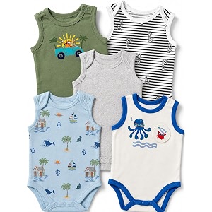 TuddyBuddy 100 Cotton Multi Color Romper Bodysuit