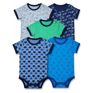 TuddyBuddy 100 Cotton Multi Color Romper Bodysuit
