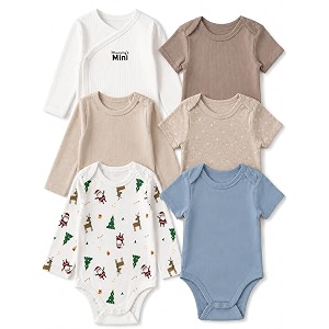 TuddyBuddy 100 Cotton Multi Color Romper Bodysuit