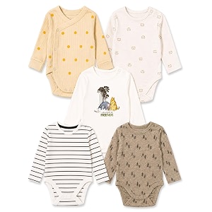 TuddyBuddy 100 Cotton Multi Color Romper Bodysuit