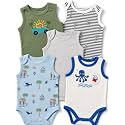 TuddyBuddy 100 Cotton Multi Color RomperBodysuitOnesies for