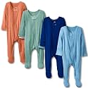 TuddyBuddy 100% Cotton Multi Color Zipper Romper Sleepsuit/Romper/Jumpsuit for Baby Boy &amp; Baby Girl