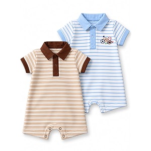 TuddyBuddy 100 Cotton Romper Jumpsuit Bodysuit Set