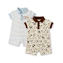 TuddyBuddy 100 Cotton RomperJumpsuitBodysuit Set for Baby