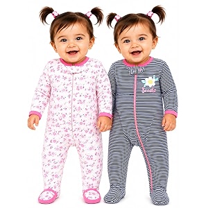 TuddyBuddy Baby Girls Cotton Printed Full Sleeves