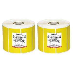 tudko 70 mm x 35 mm yellow 2
