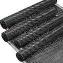 Tudomro 4 Roll 10ft x 12" Carbon Fiber Fabric, 2x2 Twill 3k/220g Black