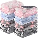 Tudomro 8 Pcs Guinea Pig Fleece Cage Liners, Big Star, 12 x 12 Inch