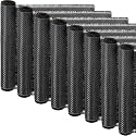 Tudomro 8 Roll 10ft x 12" Carbon Fiber Fabric, 2x2 Twill 3k/220g Black