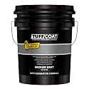 Tuff Coat Medium Texture Rubberized Non-Skid Deck Coating – Textured Non-Slip Safety Surface for Pool Decks, Docks, Boat Ramps, Patios, Walkways &amp; High-Traffic Areas (UT-213 Medium Gray 5-gallon)