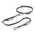 Tuff Mutt Waist Hands Free Dog Leash for Walking Running Hiking