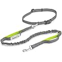 Tuff Mutt Waist Hands Free Dog Leash for Walking Running Hiking