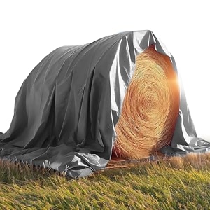 tuffpaulin 60ft x 60ft 200 gsm silver hay covers super heavy duty tarpaulin tirpal tadpatri tharpai thadika reinforced eyelets uv resistant waterproof 6 layer mlcl 3d rib technology-1 no