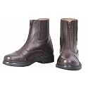 TuffRider Children’s Starter Front Zip Paddock Boots | Durable, Easy to Clean Water-Resistant Horse Riding Boots for Kids