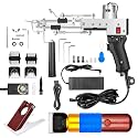 Tufting Gun with Carpet Trimmer Kit - Tufting Gun Starter Kit with Shaver- Rug Tufting Gun Kit with Shears- 2 in 1 Cut Pile and Loop Pile Tufting Gun, Carpet Gun Machine Kit for Beginners