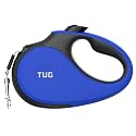 TUG Tiny Retractable Dog Leash, 10 ft (Extra Small, Blue)