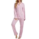 Tugege Pajamas Set Long Sleeve Sleepwear Womens