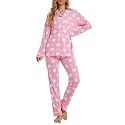 Tugege Pajamas Set Long Sleeve Sleepwear Womens