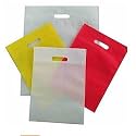 Tugs T-Shirt & Shopping Cloth Carry Bags D Cut Multi Colour (S) Pack of 125