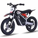 Racing Grade Electric Dirt Bike for Kids, 500W Powerful Motorcycle for Ages 6-12, 36V 5.2Ah Lithium Battery, Dual Shock Absorption, 3 Speed Modes, Safe Disc Brake, 14Inch Off Road Tires, Black