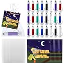 Tujoe 72 Pcs Christian Religious LED Flashlight with Bible Verse Cards