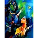 TULIP N TURTLE Abstract Radha Krishna DIY 5D Diamond Painting by Number Kits Diamond Dril Diamond Painting Kit Cross Stitch Pictures Arts Craft