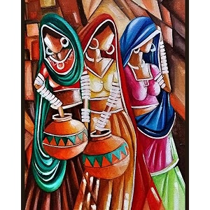 tulip n turtle womaniya diy acrylic paint by number kit for adults kids beginner number painting kit diy canvas painting by number wall decoration diy painting kit for adultsmulti-coloured