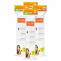 Tulips Round Cotton Pads 100 pcs (pack of 4) in a Ziplock bag eyes &amp; face makeup removal, face cleansing I use with micellar water, rose water, toner