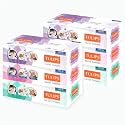 Tulips Facial/Car Tissue Paper – Super Soft & 100% Pure, 2-Ply x 100 Pulls | Highly Absorbent, Durable & Travel-Friendly Tissue for Home, Car & Office (Pack of 6)