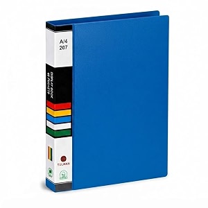 tulman a4 display book 60 pockets  document presentation folder  transparent sheet protector file  office school college amp home use  color may vary