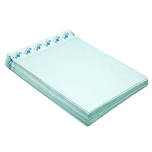 tulman a4 size polynet clothline envelope courier cover self-seal business catalogue cloth lined courier document pouch bag for invitation and post cover 25 l x 30 h cm catalogue envelopes - 20 pcs