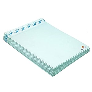 tulman a4 size self-seal business catalogue envelope courier cover cloth lined documentinvitation and post cover paper envelopes ledger50 pcs green 10 x 8