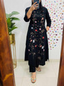 tulsi fab Women Viscose Rayon Kurta Pant