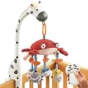 TUMAMA Baby Crib Mobile,3 in 1 Crib Toys with Remote Control