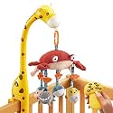 TUMAMA Baby Crib Mobile,3 in 1 Crib Toys with Remote Control