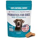 Pup Labs Tummy Essentials Probiotic Chews for Dogs, Supports Gut Health for Dogs and Firm Stools, Helps Eliminate Digestive Dysfunction, Dog Probiotics Made in The USA, 30 Chews