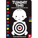 Tummy Time!: A High-Contrast Fold-Out Book with Mirror for Babies