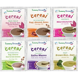 tummyfriendly foods certified organic baby food for toddlers 1 year plus  baby cereal 12 to 24 months 1 year baby food best products for breakfast lunch dinner options 12 month shelf-life  6 trial packs 50g each