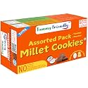 TummyFriendly Foods Coconut Millet Cookies for Kids Adults. Millet Biscuits, Ragi and Jaggery. Healthy Snacks for kids Babies 1 Year Old. Gift the Best Healthy Cookies - 75 grams (ChocoCoconut-2x75)