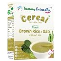 TummyFriendly Foods Organic Khichdi Mix With Vegetables For Toddlers | Baby Food for 1 year old baby | Shelf-life 9 month | 200g (BrownRiceOats)