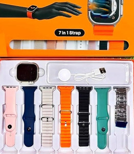 TUNEBUDDY 7in1 Multi-Strap Smartwatch Gift Edition Combo