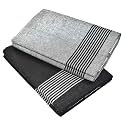 TUNI MANI Men's Cool Cotton Dhoti Plain Solid/Length: 2.0m (Pack of 2)