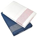 TUNI MANI Men's Cool Cotton Dhoti Plain Solid/Length: 2.0m (Pack of 2)