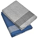 TUNI MANI Men's Cool Cotton Dhoti Plain Solid/Length: 2.0m (Pack of 2)